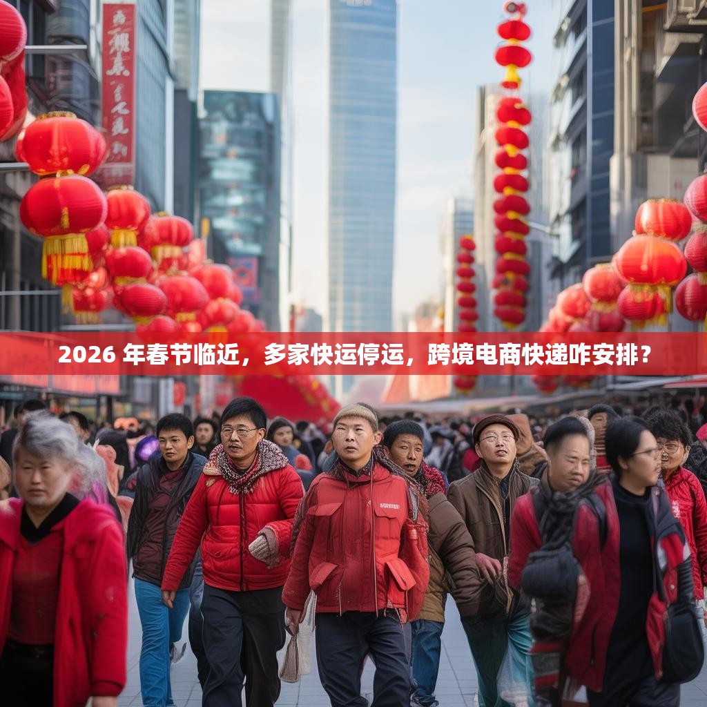 2026 年春节临近，多家快运停运，跨境电商快递咋安排？