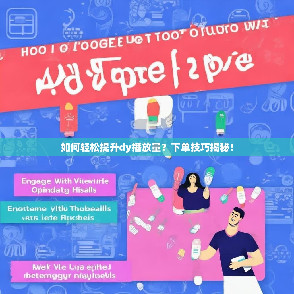 如何轻松提升dy播放量？下单技巧揭秘！