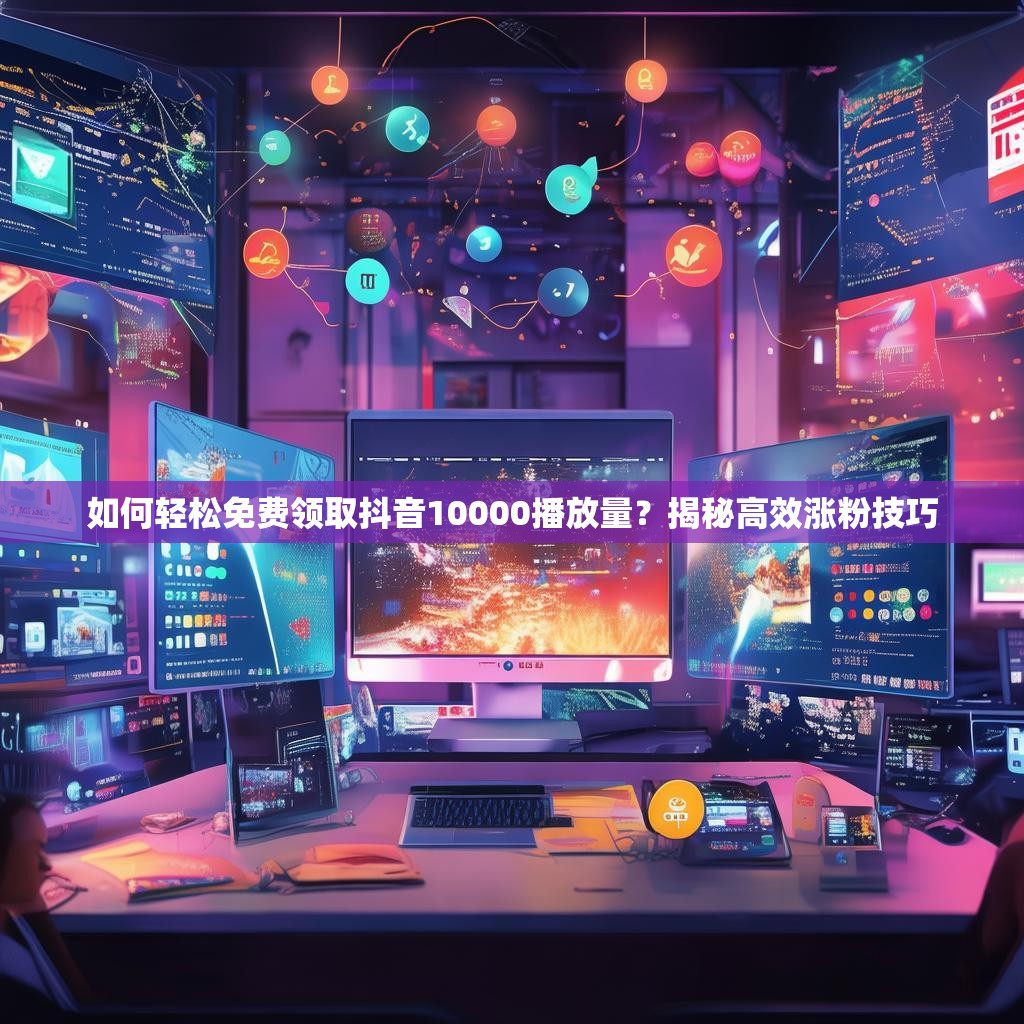 如何轻松免费领取抖音10000播放量？揭秘高效涨粉技巧