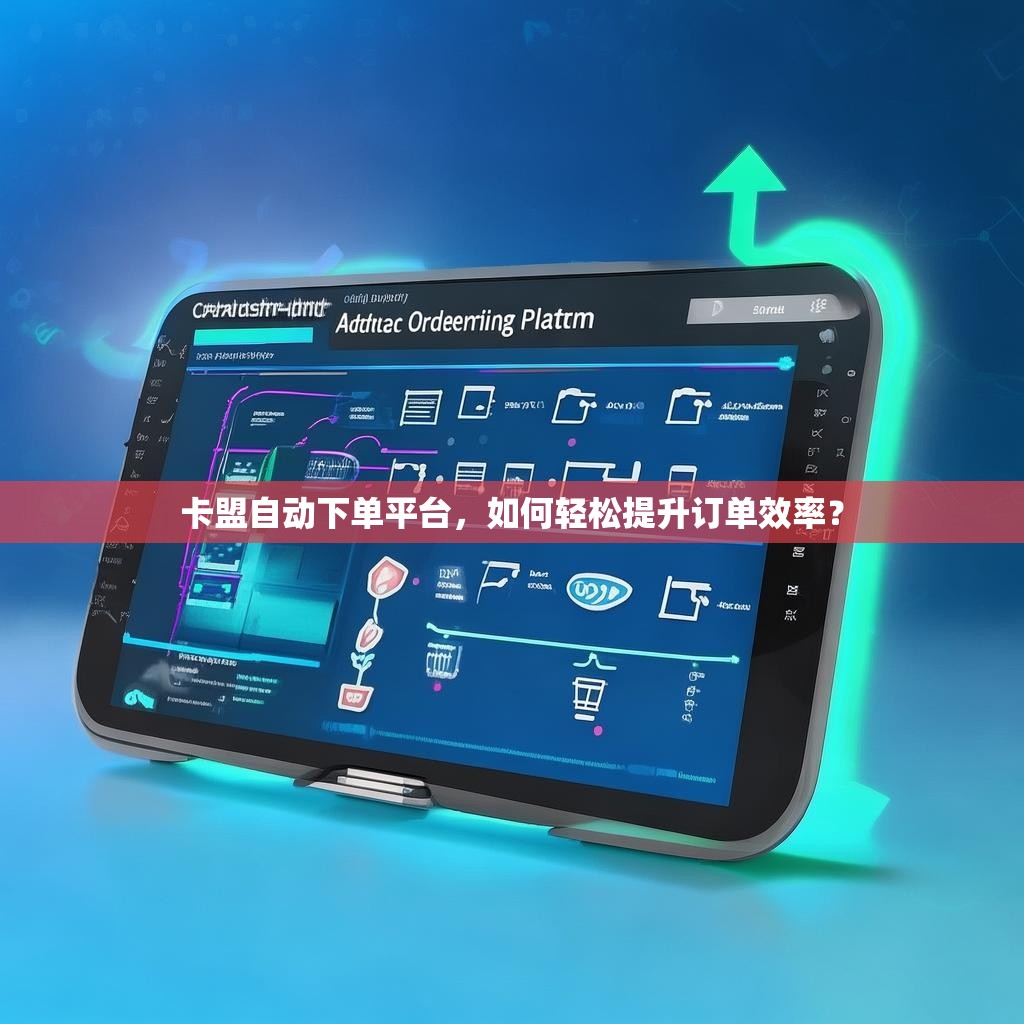 卡盟自动下单平台，如何轻松提升订单效率？