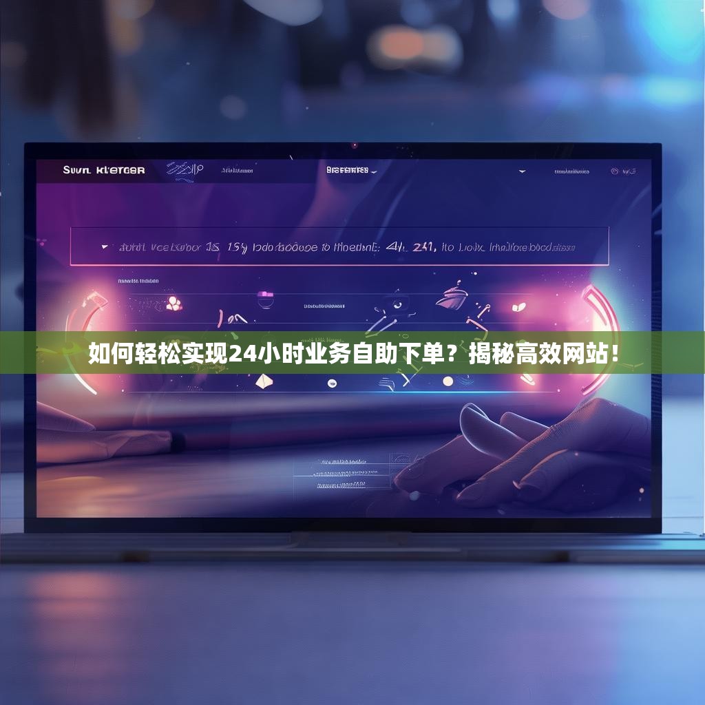 如何轻松实现24小时业务自助下单？揭秘高效网站！