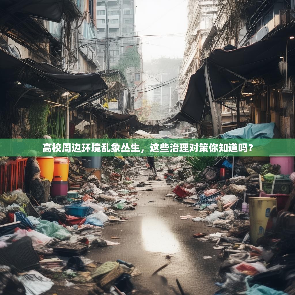 高校周边环境乱象丛生，这些治理对策你知道吗？