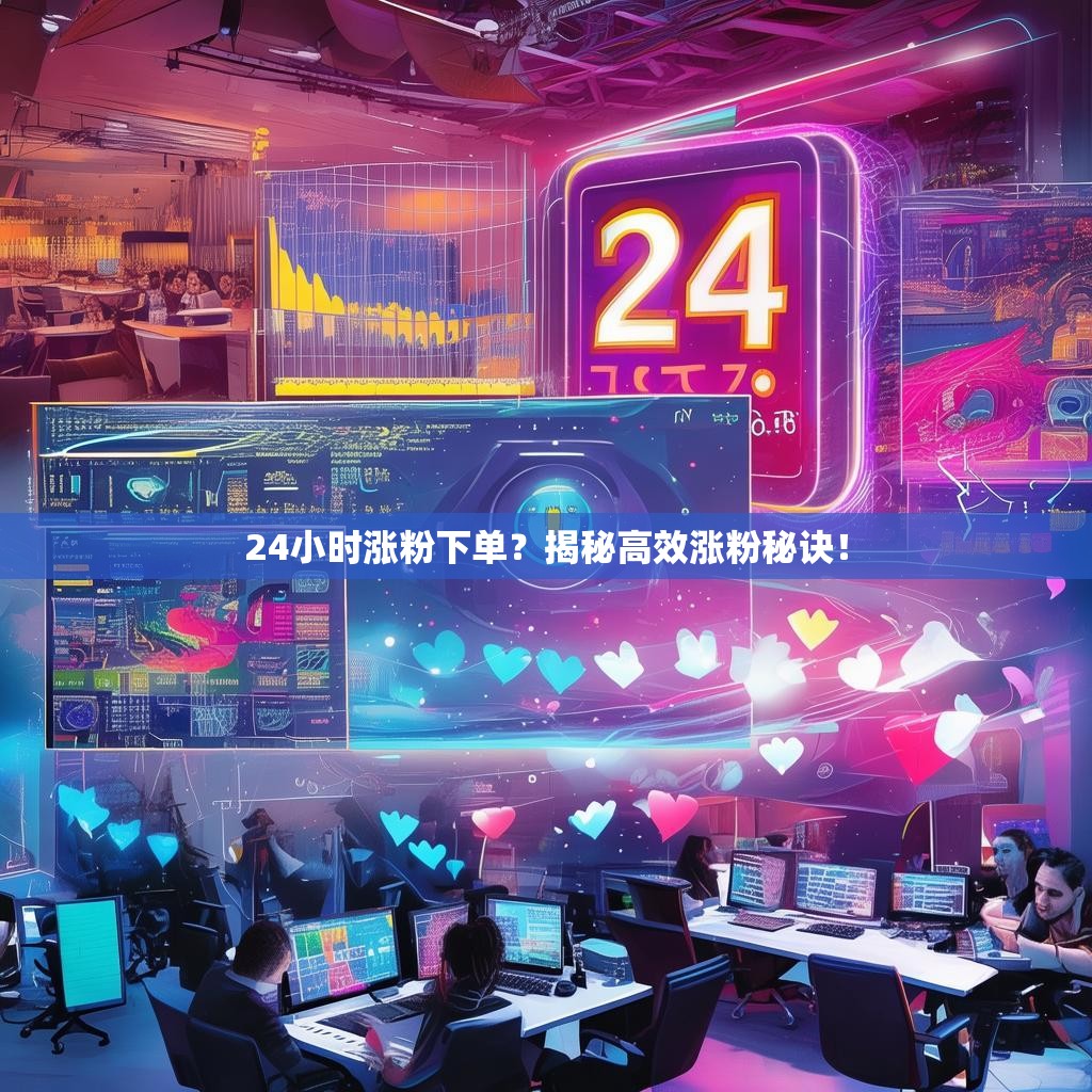 24小时涨粉下单?揭秘高效涨粉秘诀!