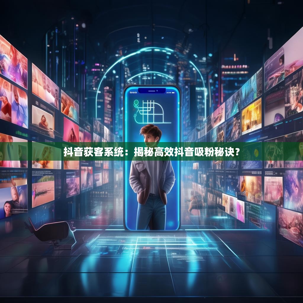 抖音获客系统：揭秘高效抖音吸粉秘诀？
