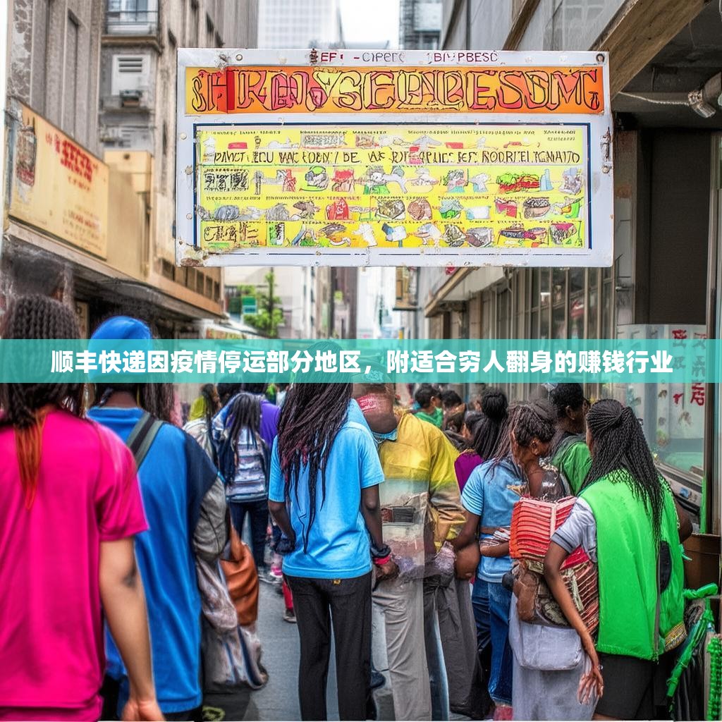 顺丰快递因疫情停运部分地区，附适合穷人翻身的赚钱行业