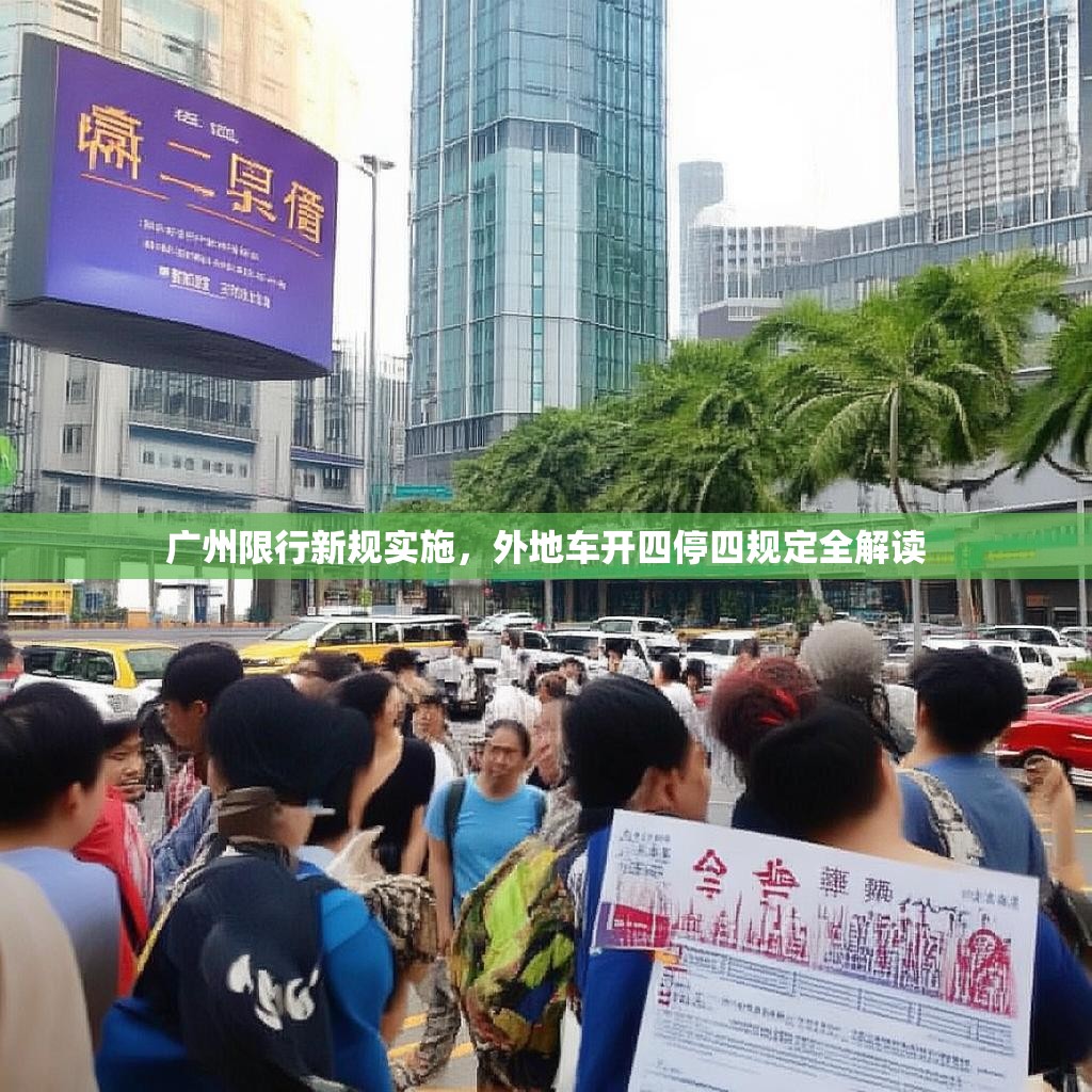 广州限行新规实施，外地车开四停四规定全解读