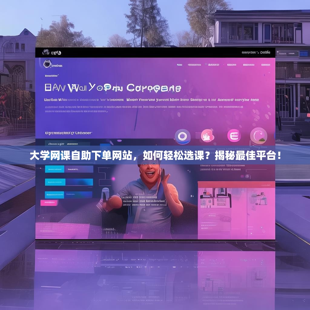 大学网课自助下单网站，如何轻松选课？揭秘最佳平台！