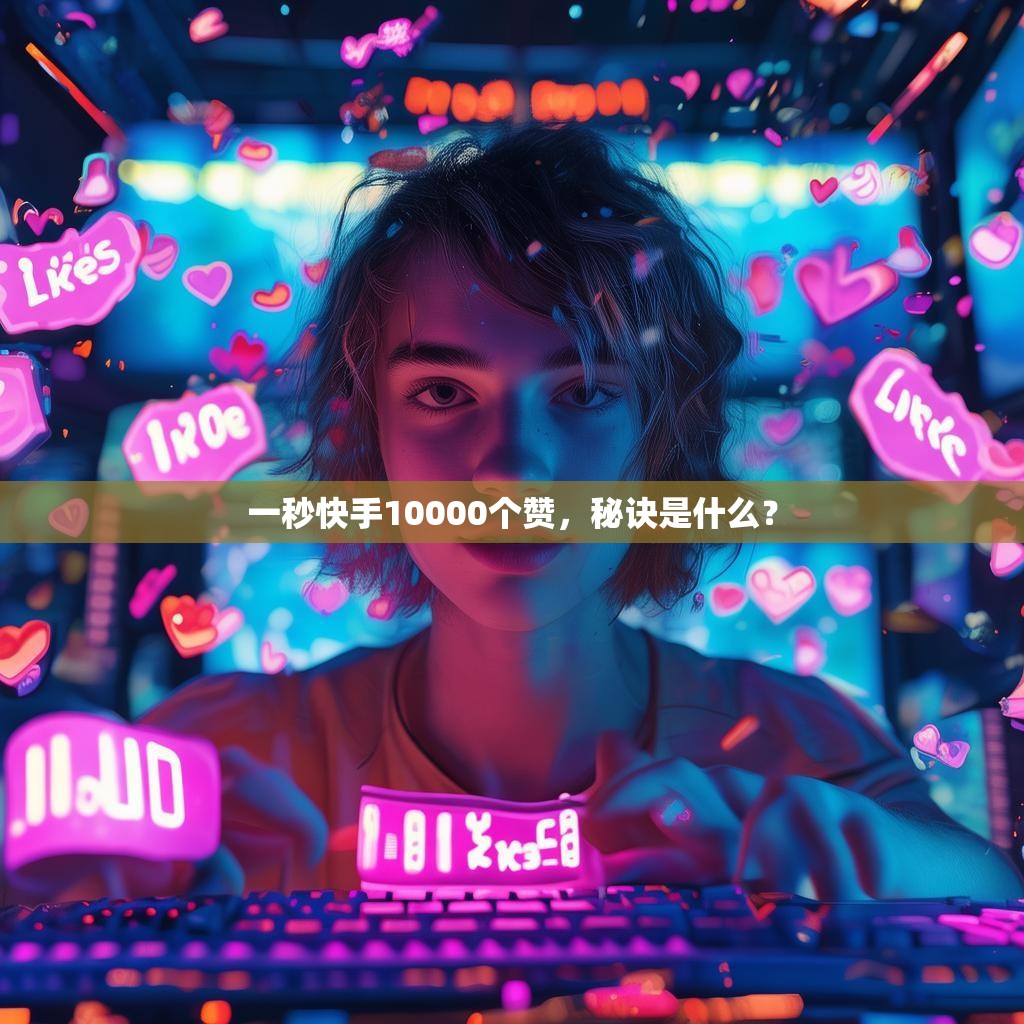 一秒快手10000个赞，秘诀是什么？
