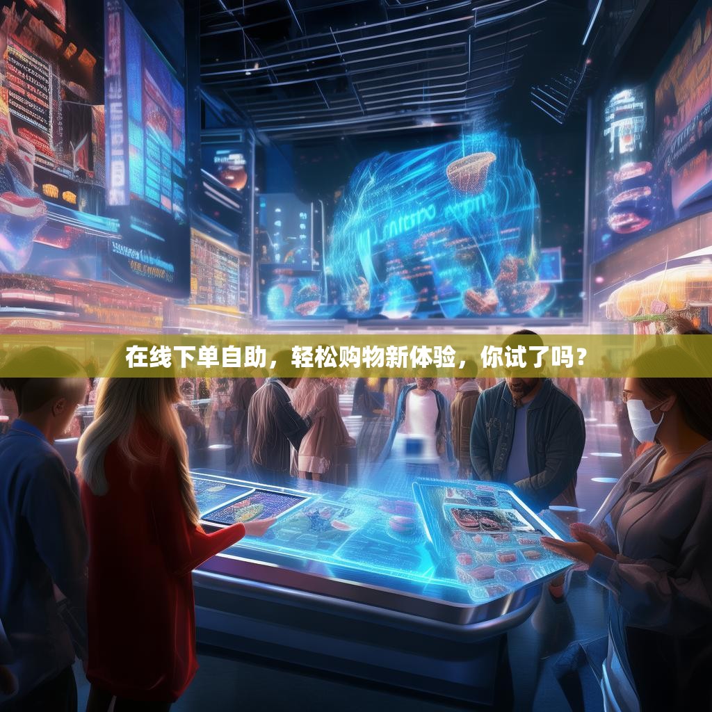在线下单自助，轻松购物新体验，你试了吗？