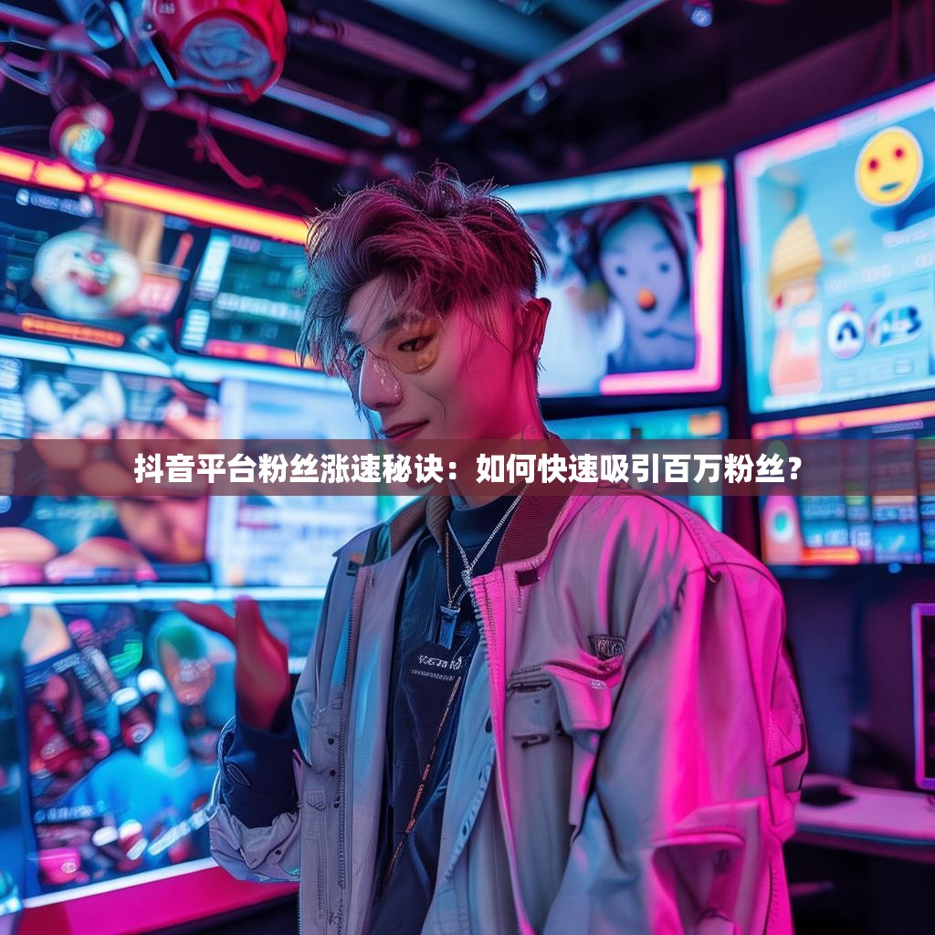 抖音平台粉丝涨速秘诀：如何快速吸引百万粉丝？
