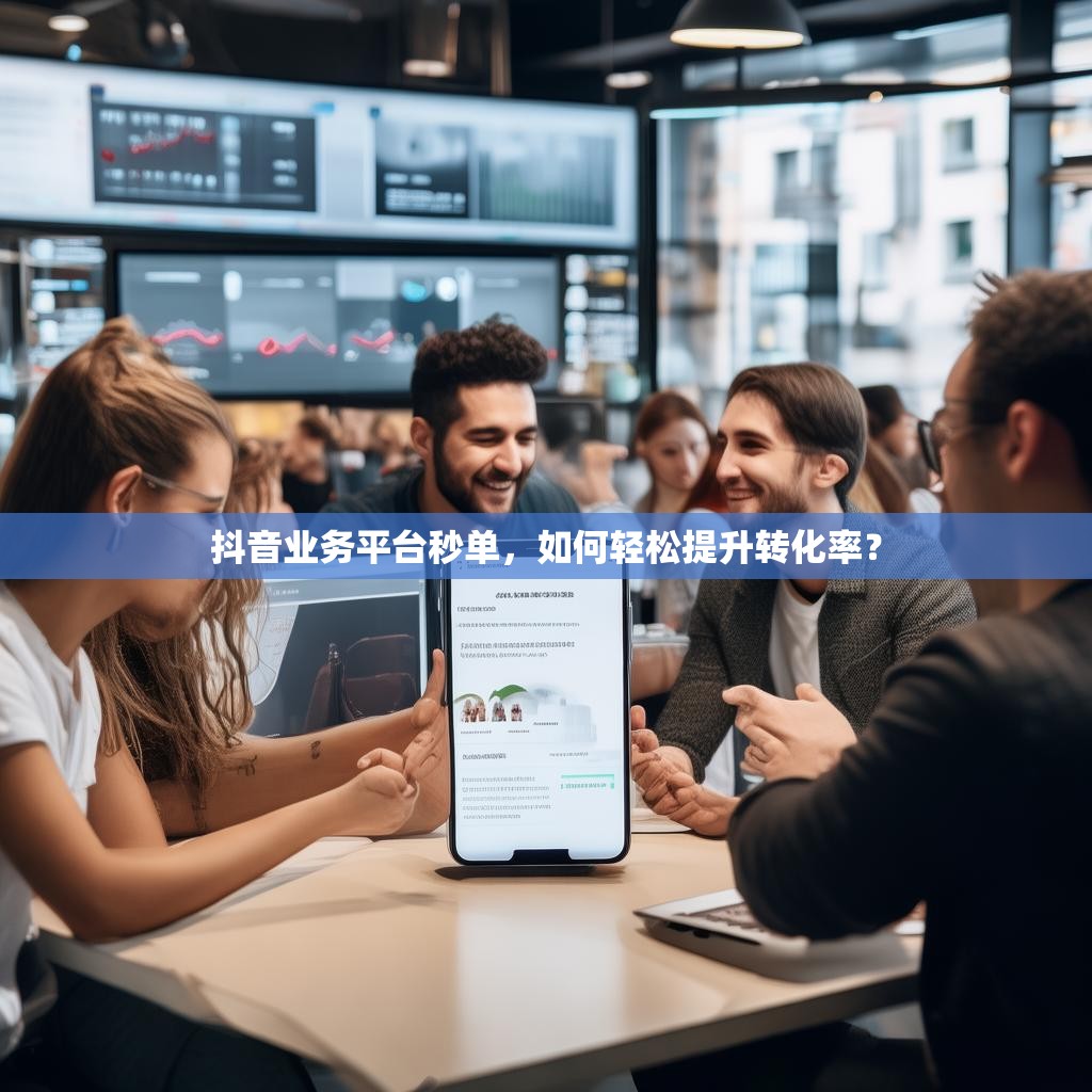 抖音业务平台秒单，如何轻松提升转化率？