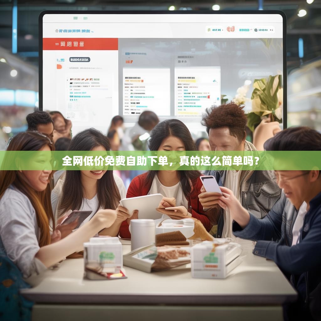 全网低价免费自助下单，真的这么简单吗？