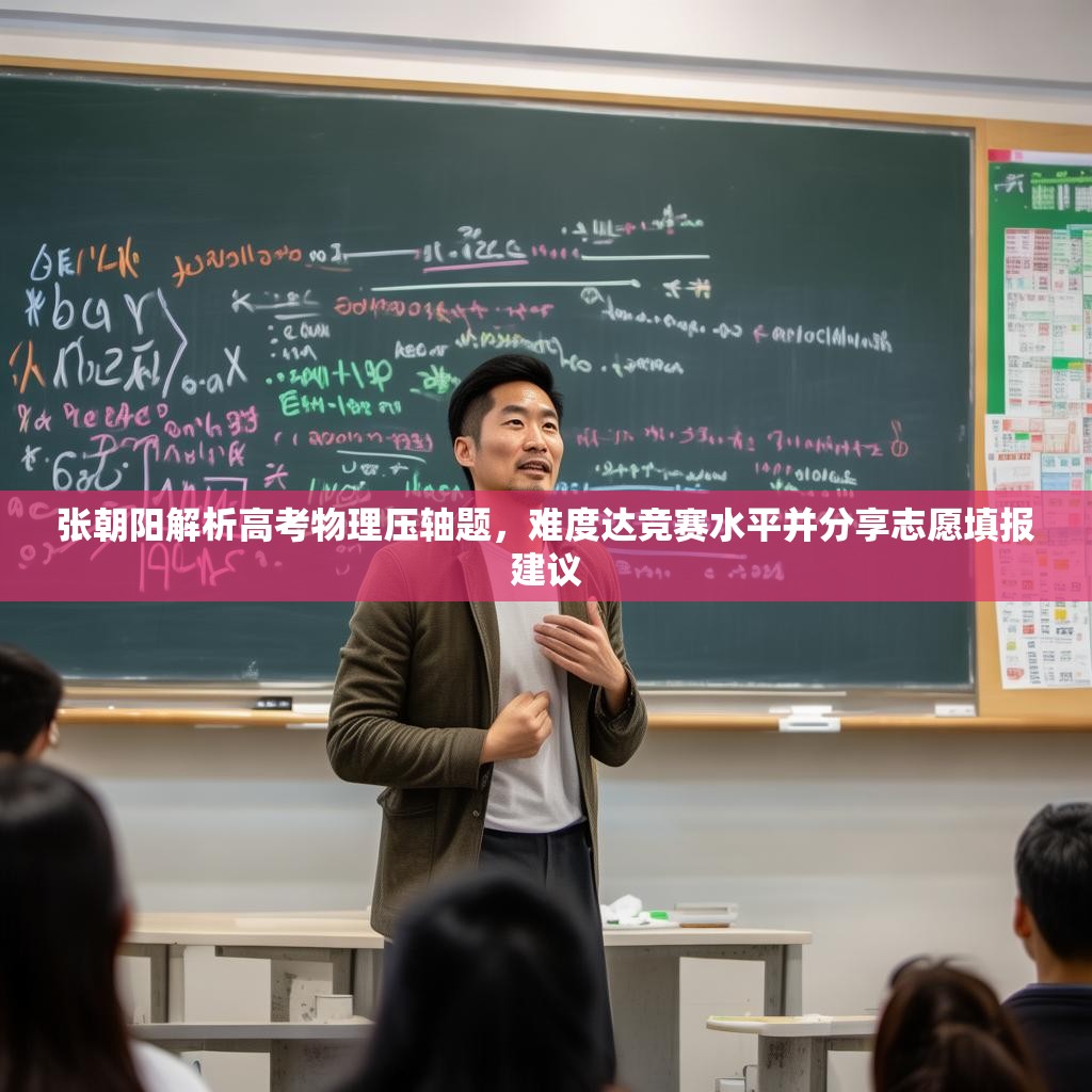 张朝阳解析高考物理压轴题，难度达竞赛水平并分享志愿填报建议