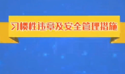 习惯性违章行为特点及表现形式，附常见案例分析，速来学习