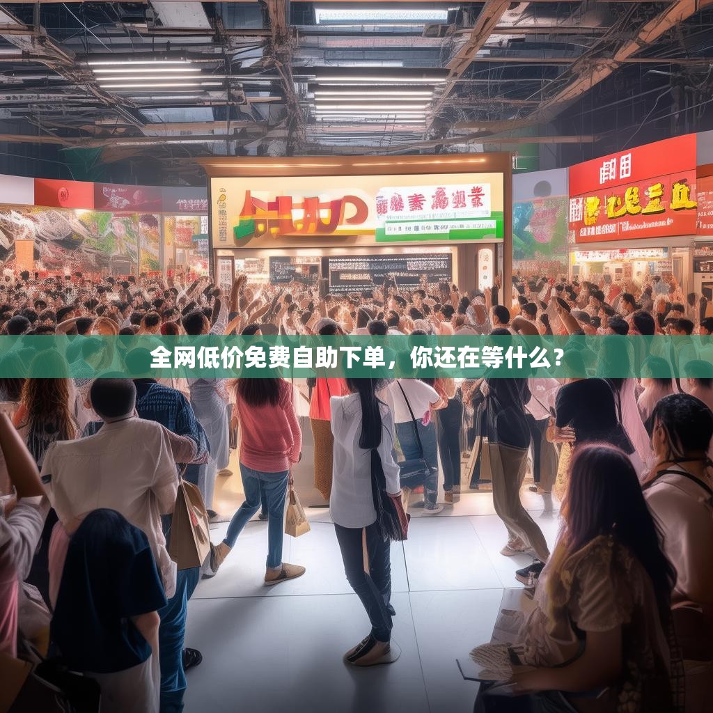 全网低价免费自助下单，你还在等什么？