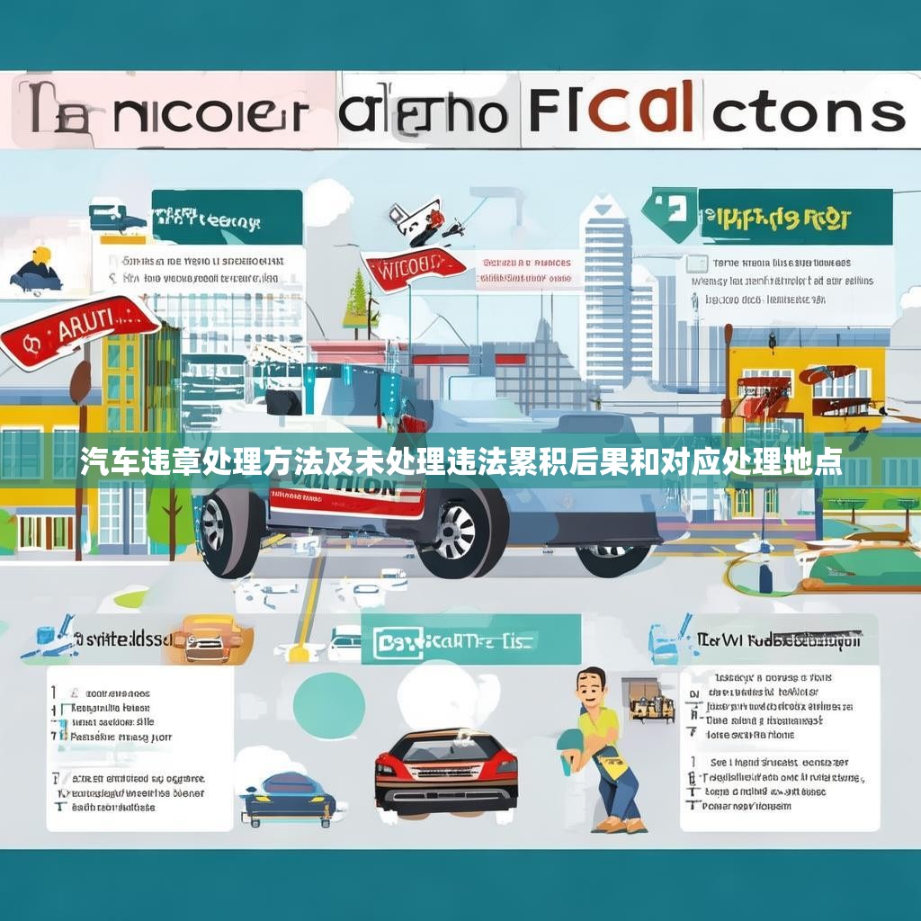汽车违章处理方法及未处理违法累积后果和对应处理地点