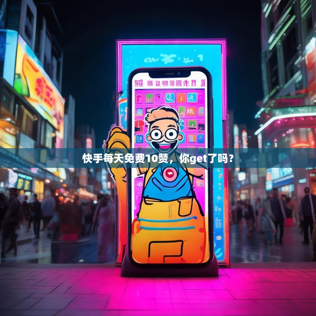 快手每天免费10赞，你get了吗？