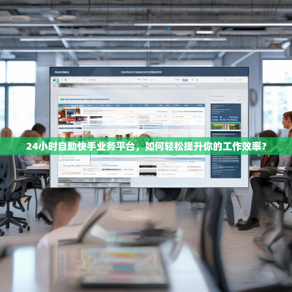 24小时自助快手业务平台，如何轻松提升你的工作效率？