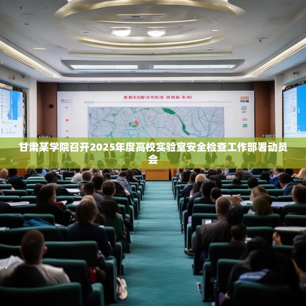 甘肃某学院召开2025年度高校实验室安全检查工作部署动员会