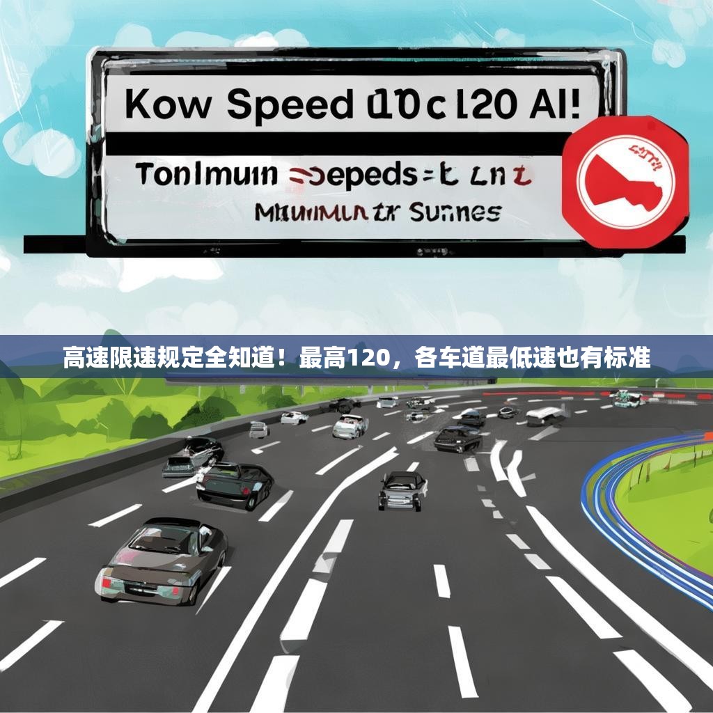 高速限速规定全知道！最高120，各车道最低速也有标准
