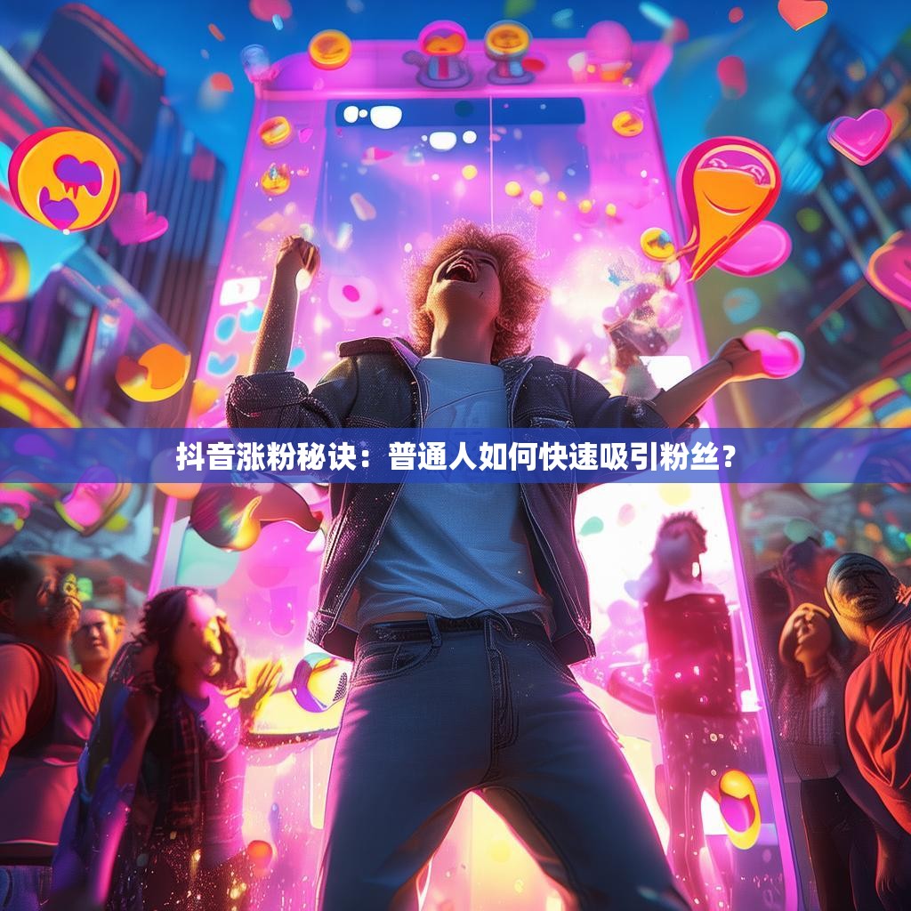 抖音涨粉秘诀：普通人如何快速吸引粉丝？