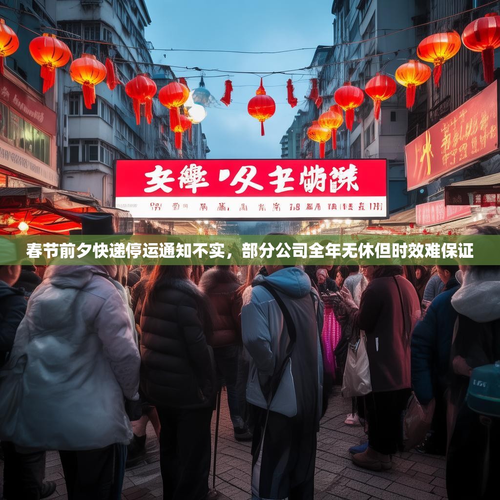 春节前夕快递停运通知不实，部分公司全年无休但时效难保证