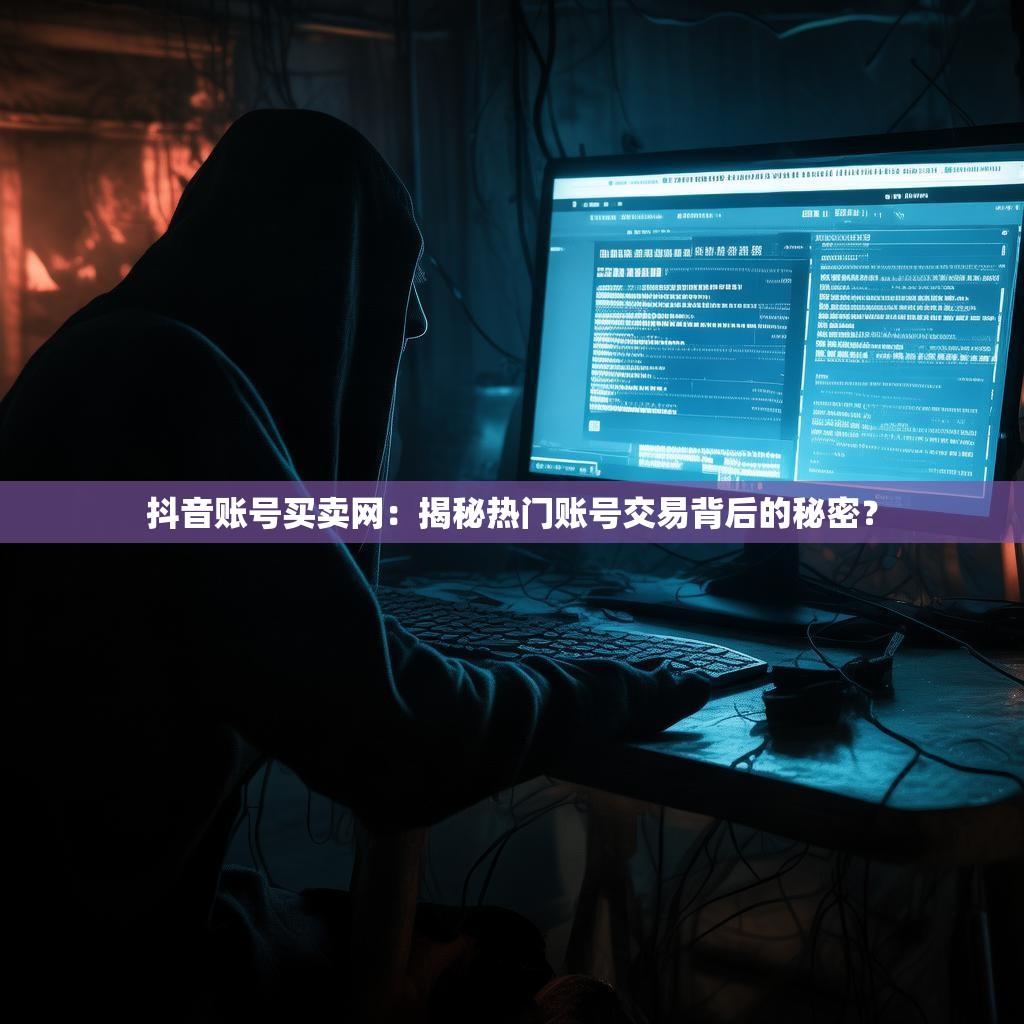 抖音账号买卖网：揭秘热门账号交易背后的秘密？