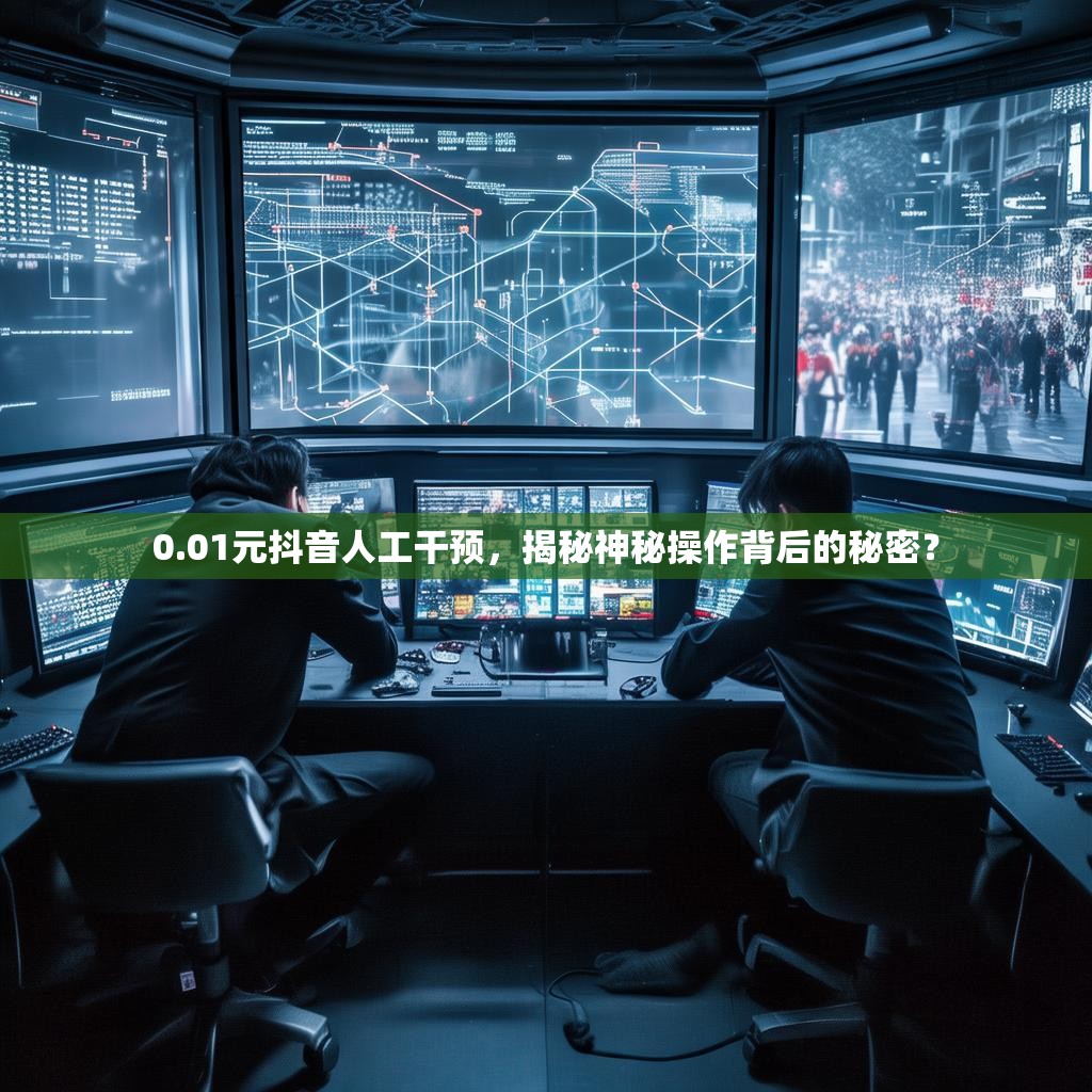 0.01元抖音人工干预，揭秘神秘操作背后的秘密？