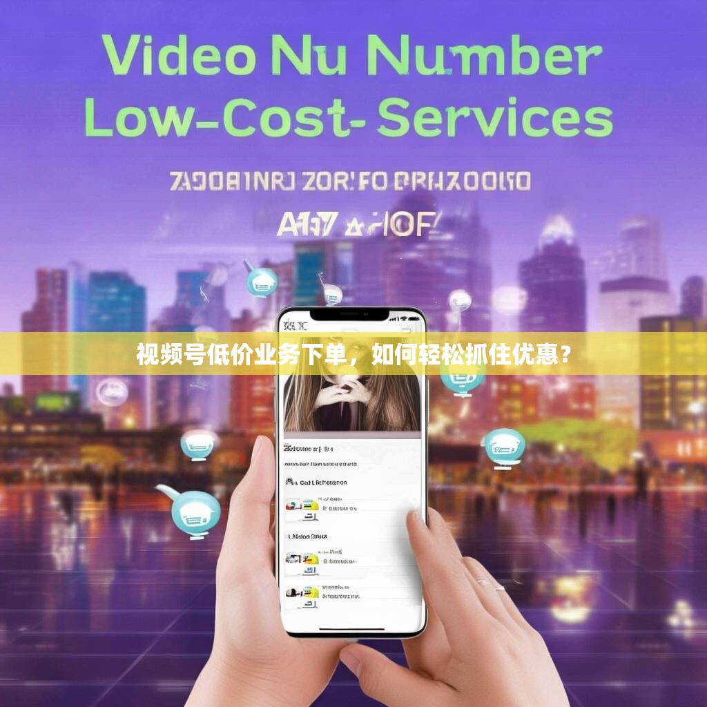 视频号低价业务下单，如何轻松抓住优惠？