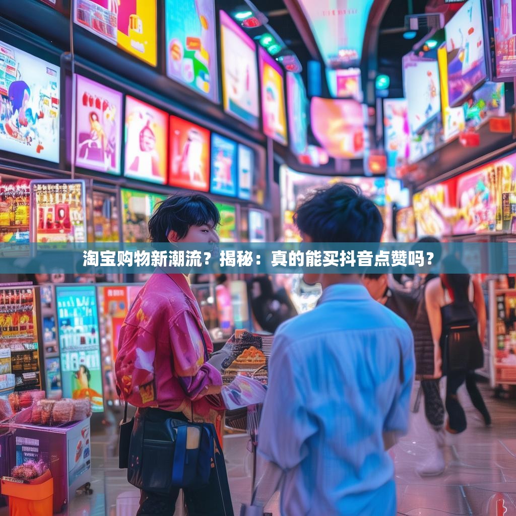淘宝购物新潮流?揭秘:真的能买抖音点赞吗?