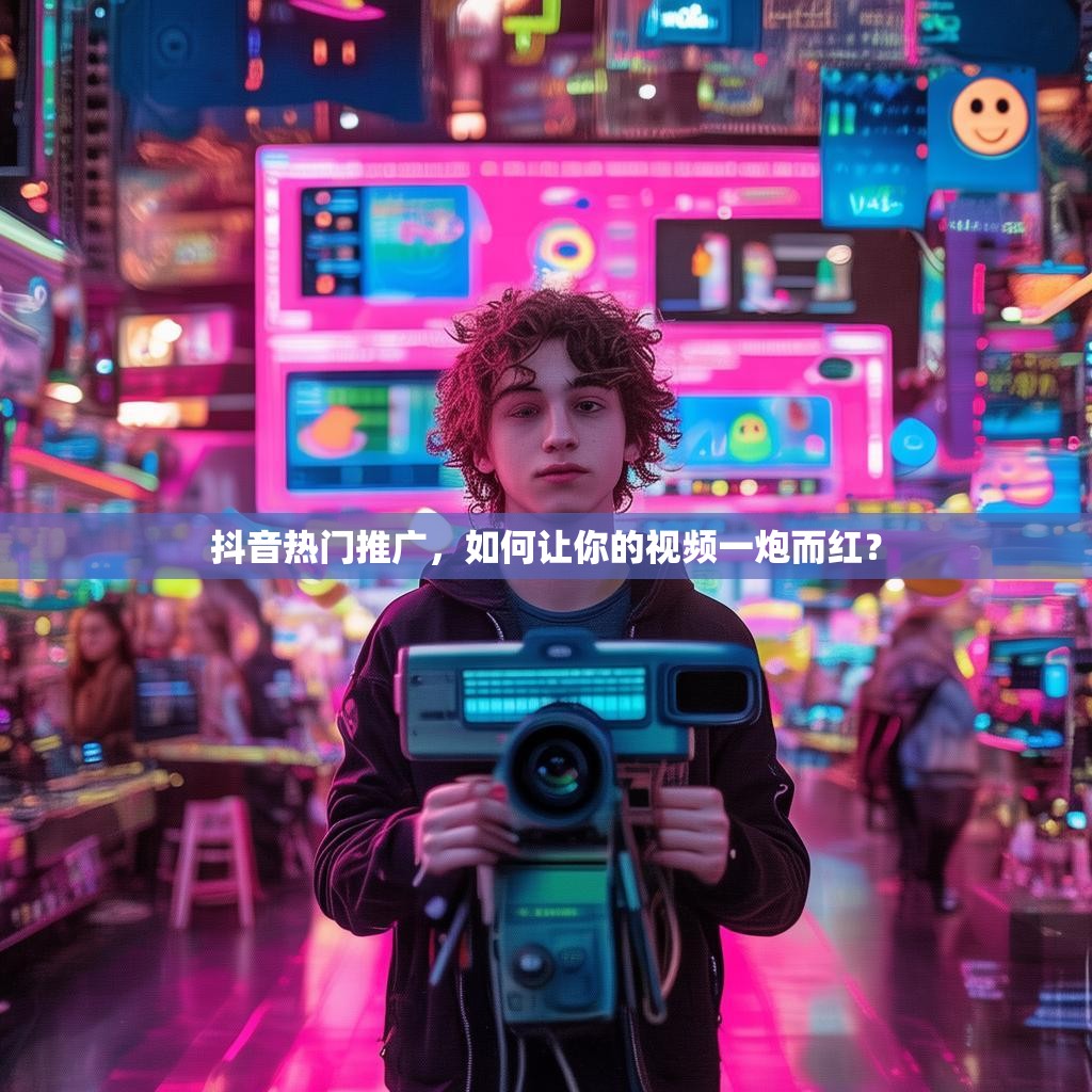 抖音热门推广，如何让你的视频一炮而红？
