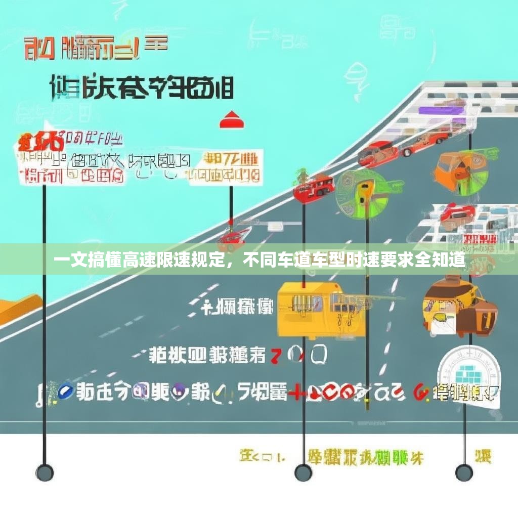 一文搞懂高速限速规定，不同车道车型时速要求全知道