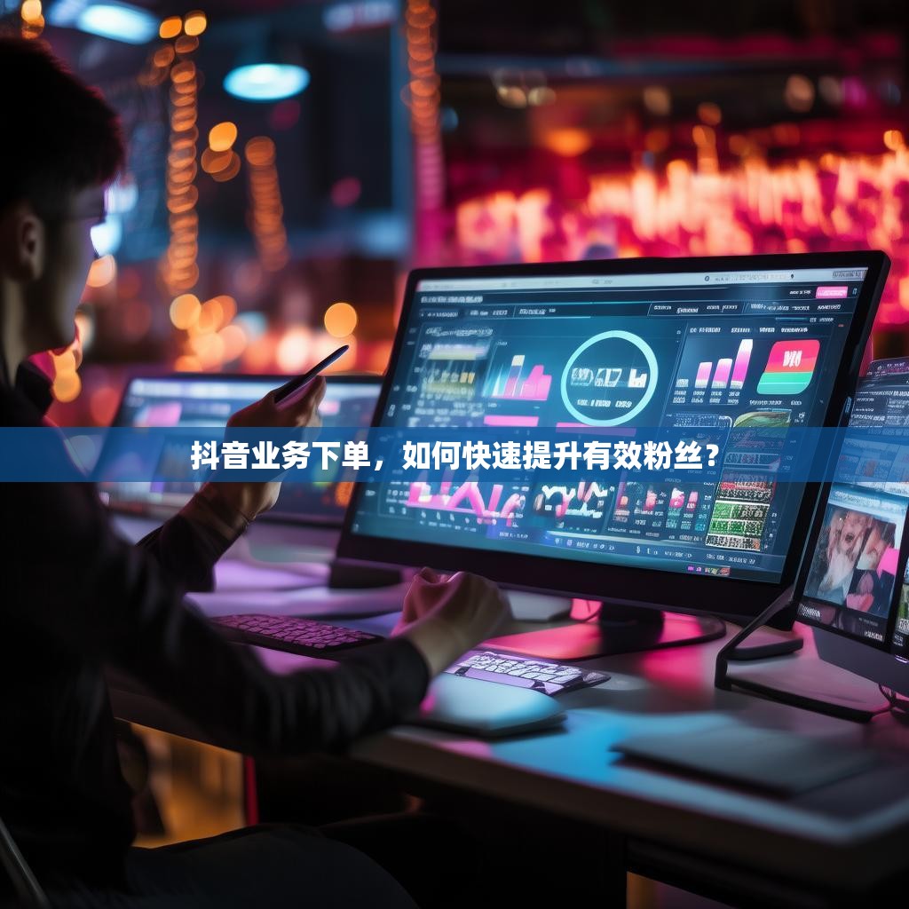 抖音业务下单，如何快速提升有效粉丝？
