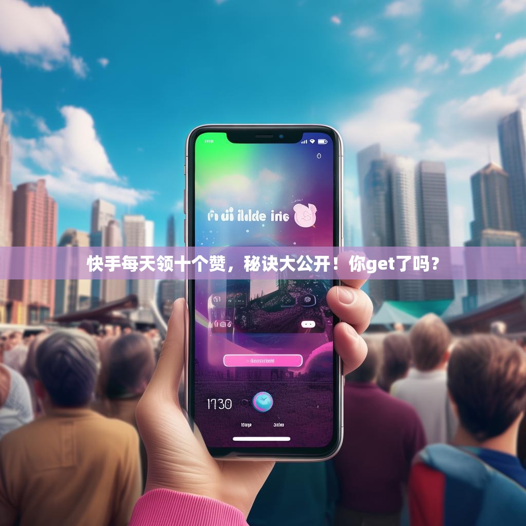 快手每天领十个赞，秘诀大公开！你get了吗？