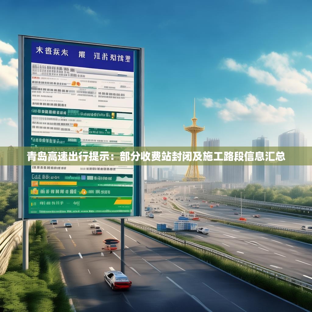 青岛高速出行提示：部分收费站封闭及施工路段信息汇总