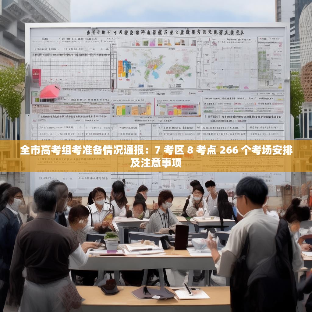 全市高考组考准备情况通报：7 考区 8 考点 266 个考场安排及注意事项
