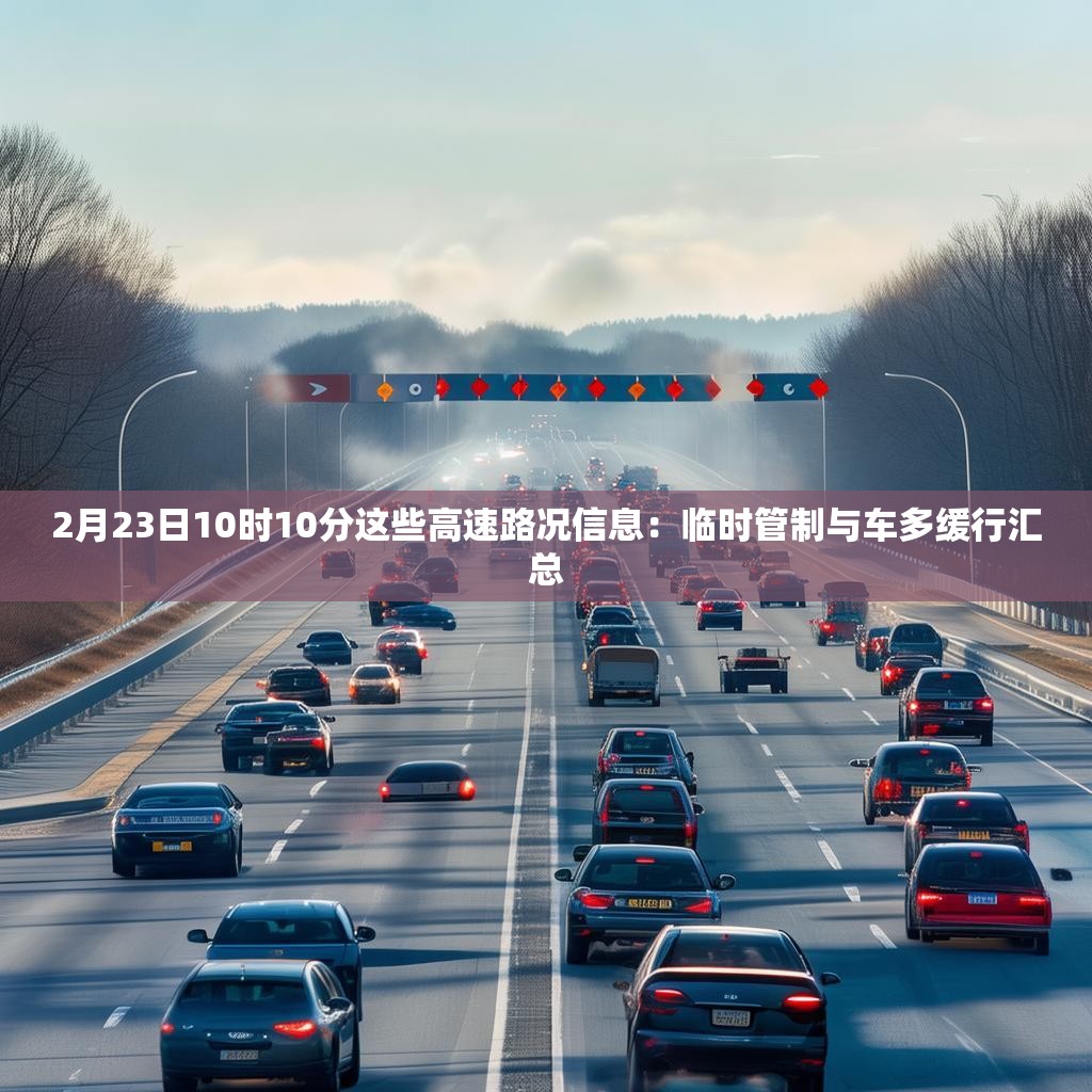 2月23日10时10分这些高速路况信息：临时管制与车多缓行汇总