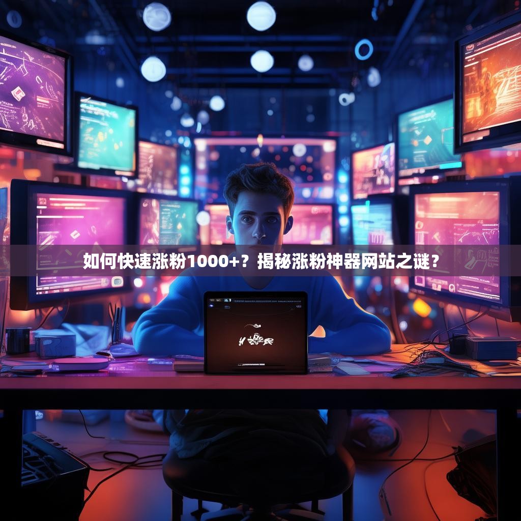 如何快速涨粉1000+？揭秘涨粉神器网站之谜？