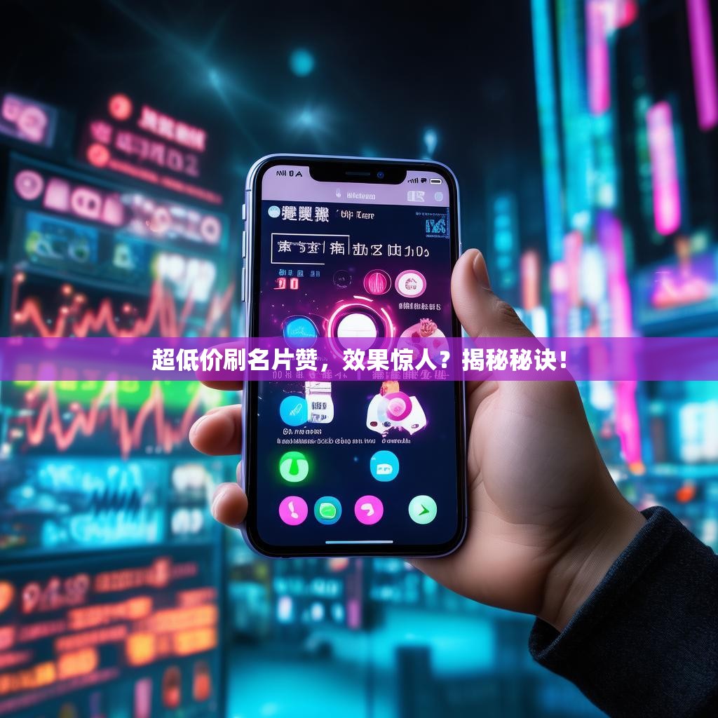 超低价刷名片赞，效果惊人？揭秘秘诀！
