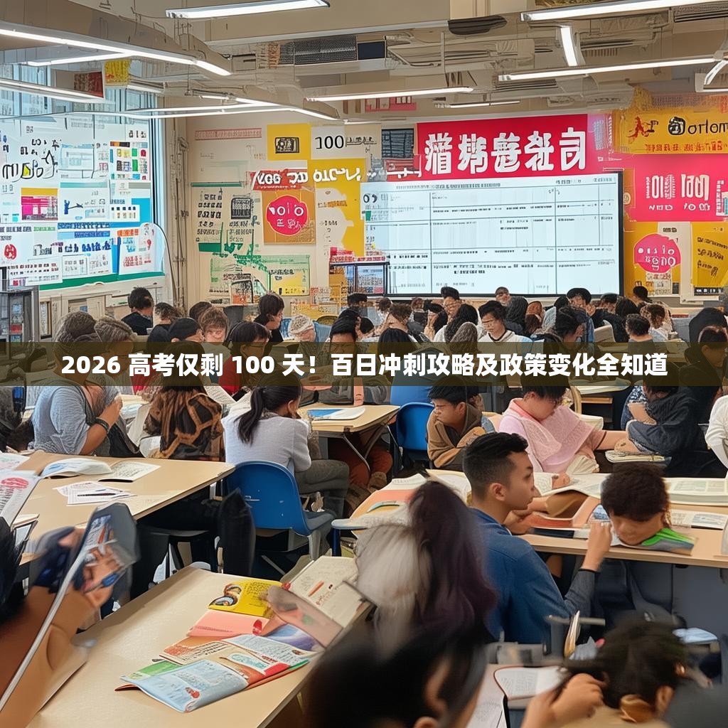 2026 高考仅剩 100 天！百日冲刺攻略及政策变化全知道