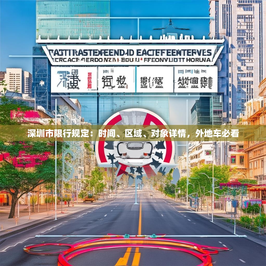 深圳市限行规定：时间、区域、对象详情，外地车必看