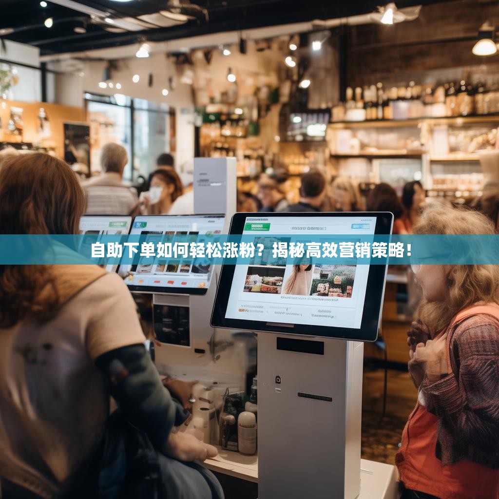 自助下单如何轻松涨粉？揭秘高效营销策略！