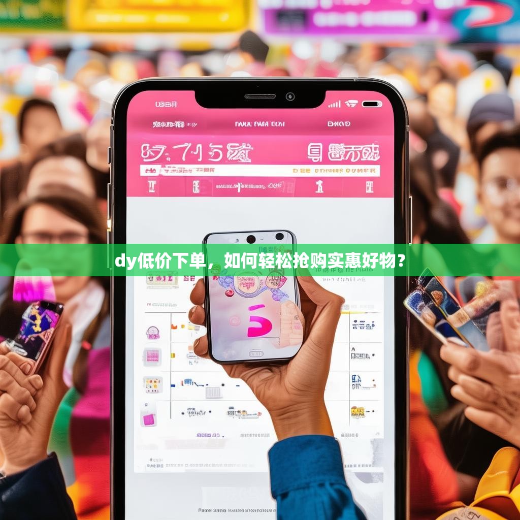 dy低价下单，如何轻松抢购实惠好物？
