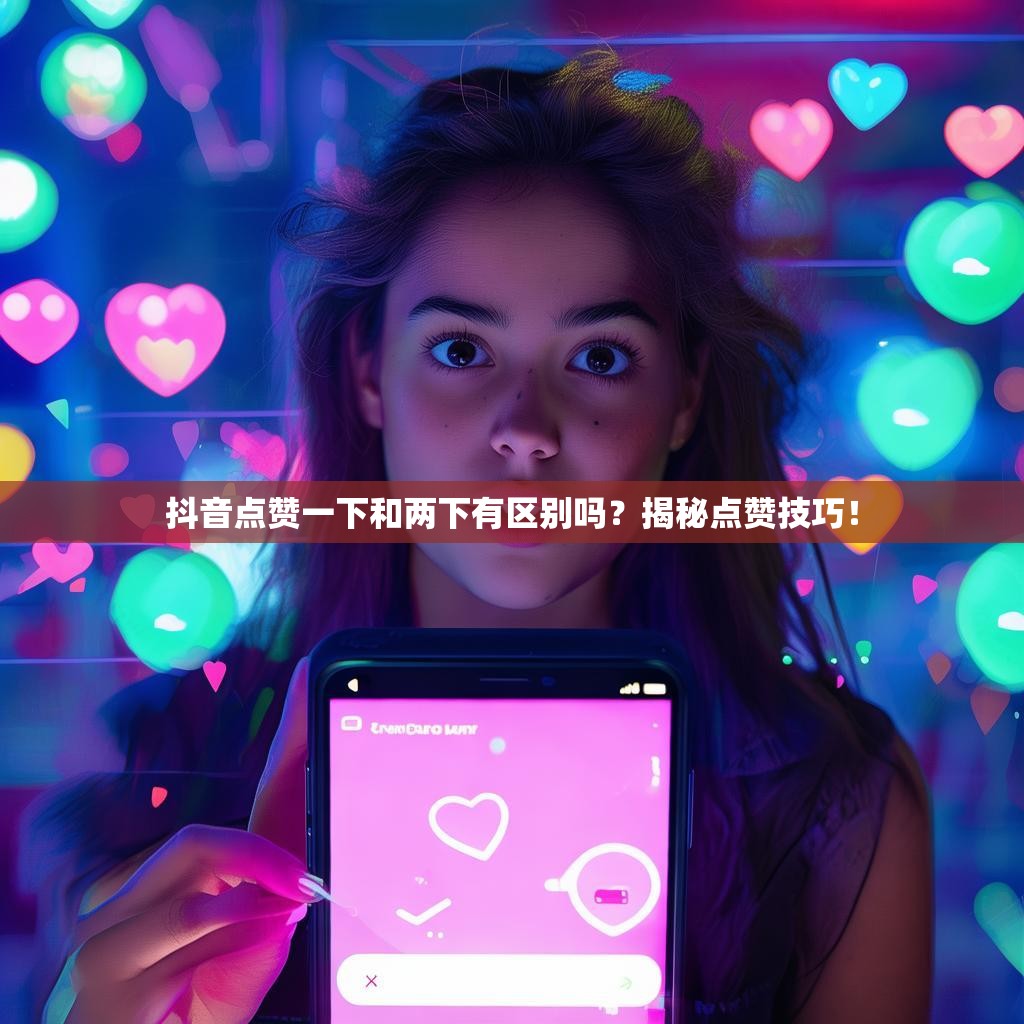 抖音点赞一下和两下有区别吗？揭秘点赞技巧！