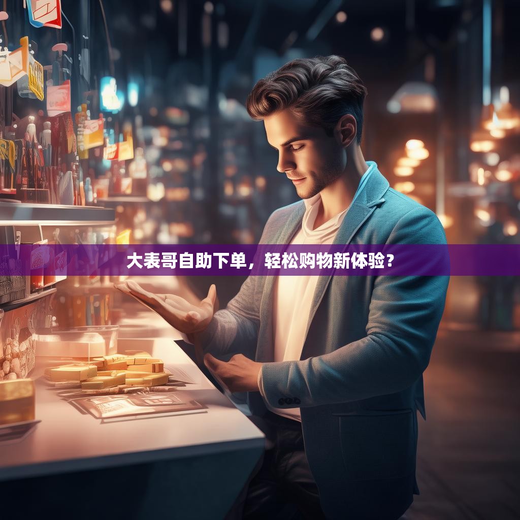 大表哥自助下单，轻松购物新体验？