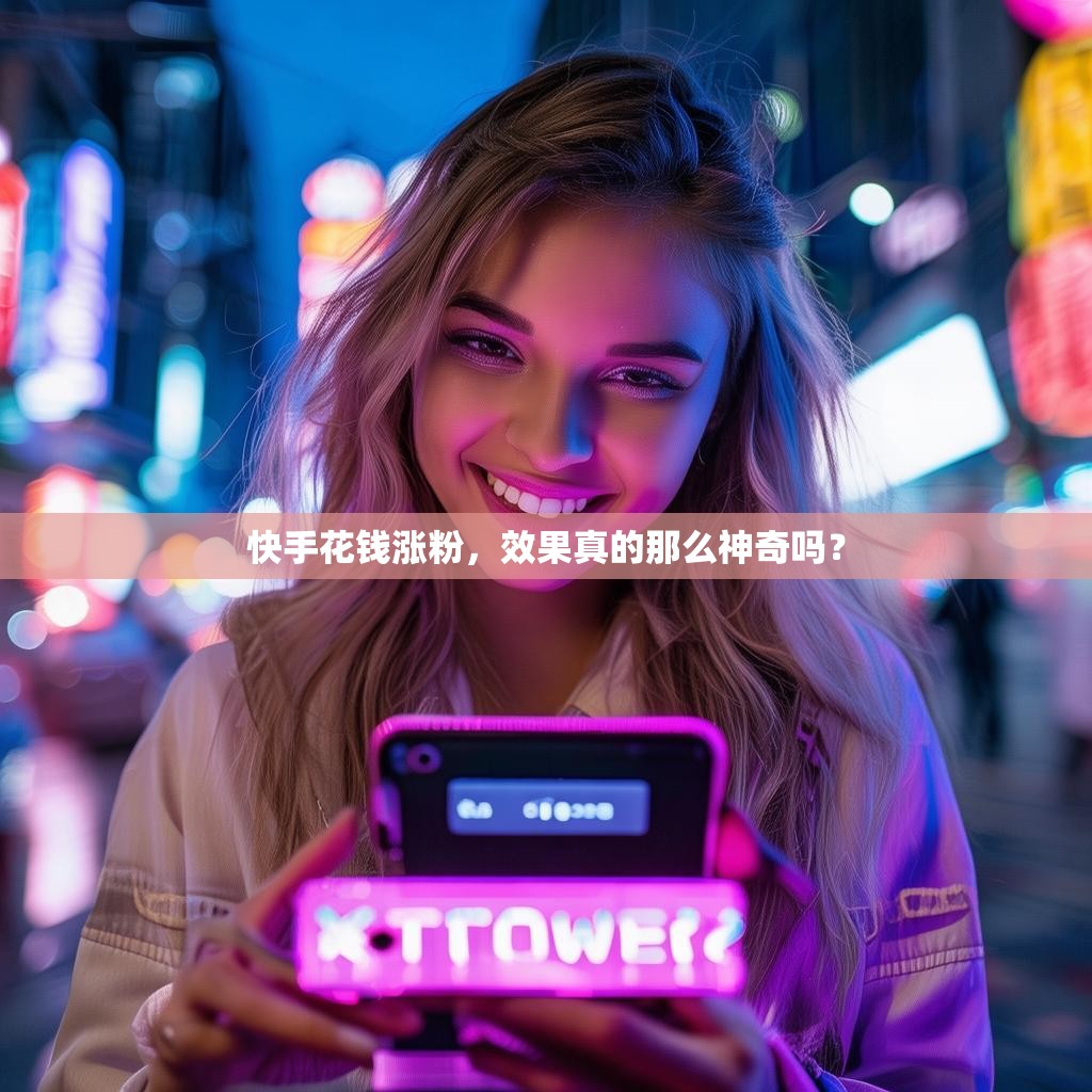 快手花钱涨粉，效果真的那么神奇吗？