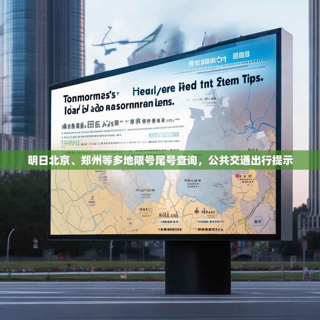 明日北京、郑州等多地限号尾号查询，公共交通出行提示
