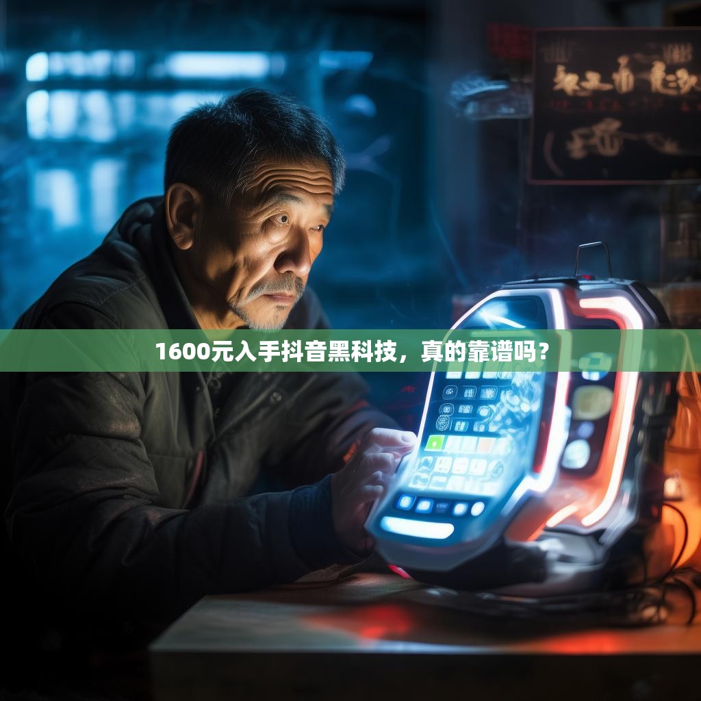 1600元入手抖音黑科技，真的靠谱吗？