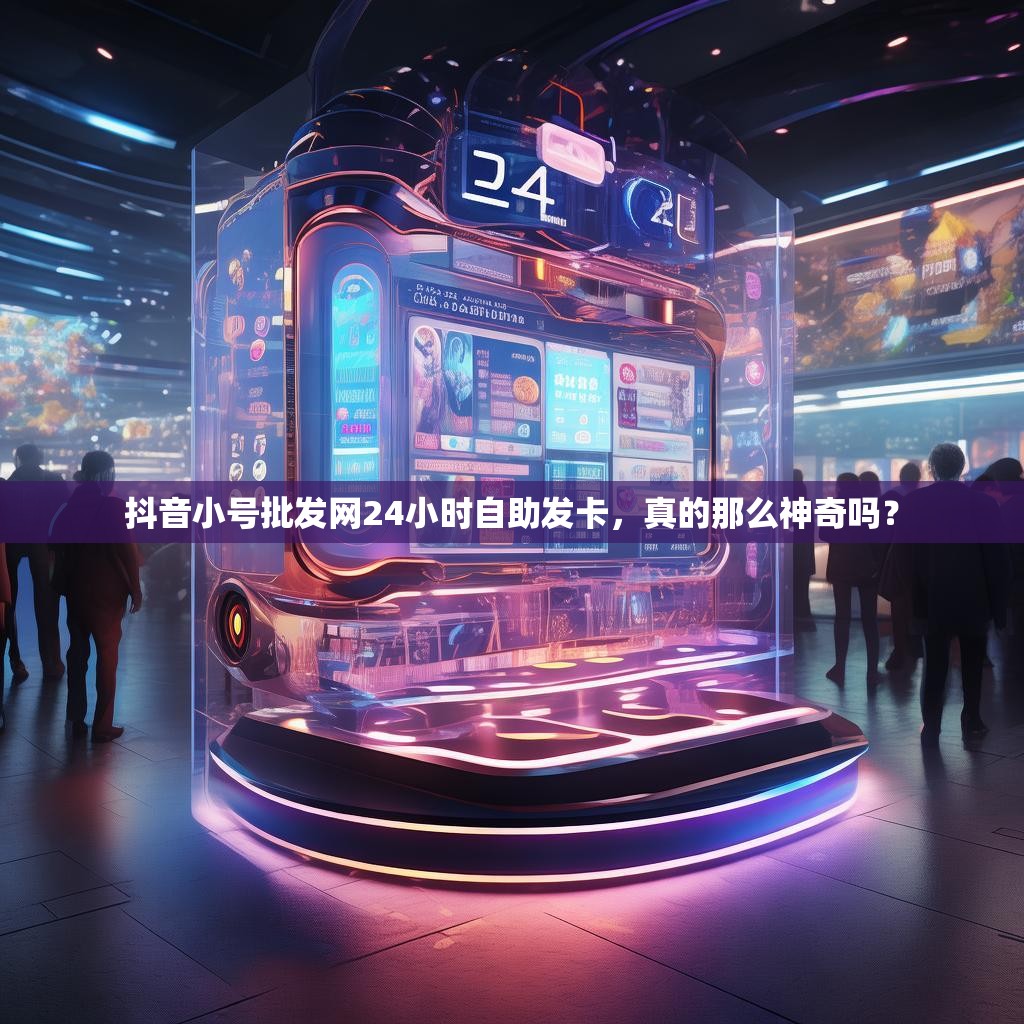 抖音小号批发网24小时自助发卡，真的那么神奇吗？