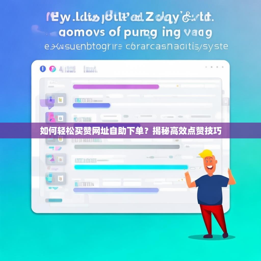 如何轻松买赞网址自助下单？揭秘高效点赞技巧